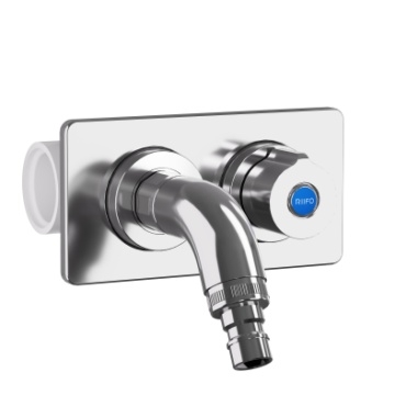 AZ204PPR暗装洗衣机龙头DN25（白）（加高型）